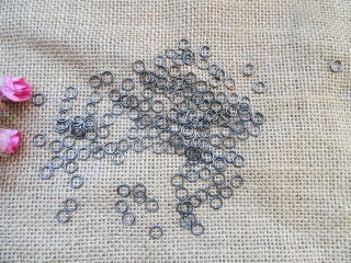4500Pcs Blackgun Color Jumprings Jewelry Jump Ring 7mm (image for) 4500Pcs Blackgun Color Jumprings Jewelry Jump Ring 7mm