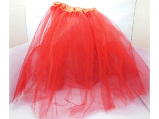 6X Organza Dance Skirt Party Costume Ballet Tutu Skirt 40 cm