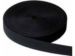 (image for) 1Roll X 16 Meters Black Sewing Elastic 2.5cm