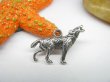 (image for) 20pcs Metal Ferocious Leopard Charms yw-ac-mc62