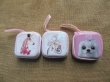 (image for) 4Pcs Hard Case Coin Purse Pouch with Zipper