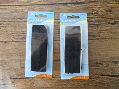 (image for) 12Sheets Black Sewing Elastic Stretch Tape Trim Sewing Craft cf-