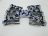 12X Stretch Beaded Double Magic Clip Hair Combs Mixed