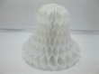 (image for) 10X White Wedding Honeycomb Bells Hanging Wedding Decorations 15