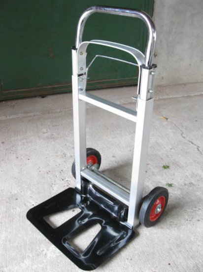 1X New Folding Shopping Travel Luggage Trolley Cart Carrier Cart - Click Image to Close