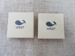 (image for) 12Pcs Kraft Necklace Earring Ring Jewelry Gift Box 9x9x3cm