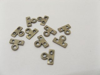 1000 Bronze 2-Strand Connector End Bars Finding