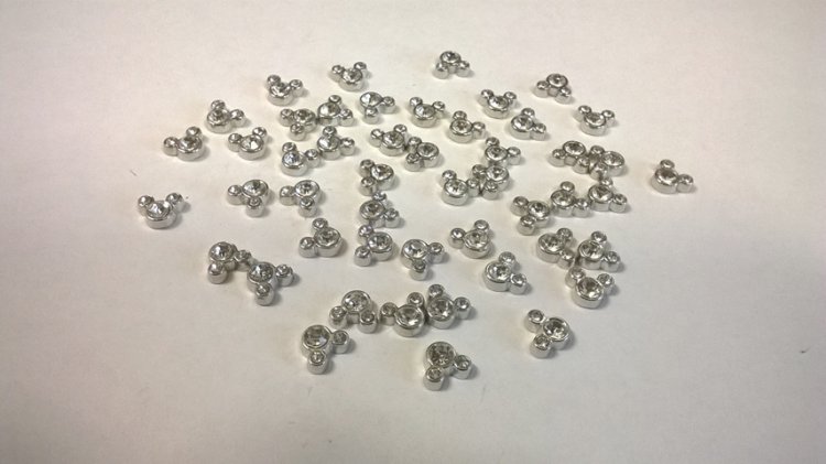50 pcs MICKY MOUSE floating charm - Click Image to Close