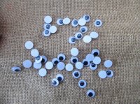 4Packs x 190Pcs Joggle Eyes/Movable Eyes for Crafts 10mm Dia