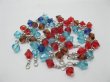 (image for) 1000 Bicone Beads Pendants Jewelery Finding Mixed Colour
