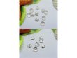 (image for) 1000pcs Silver Plated Small Flower Bead Caps 6mm