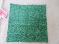24Pcs Decorative Adhensive Synthetic Grass Tile Artificial Mat