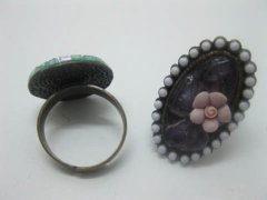24X Shabby Style Rings Mixed Colour ri-m-ch38 24X Shabby Style Rings Mixed Colour ri-m-ch38
