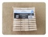 50Pcs Wooden Clothespins Clip Clothes Pins / Pegs 72mm Long