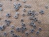 400Grams (3000pcs) Alloy Zinc Round Metal Spacer Beads Assorted