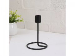 1Pc Black Candle Holder Candlestick Ornaments Wedding Party Deco 1Pc Black Candle Holder Candlestick Ornaments Wedding Party Deco