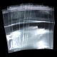 500 X Clear Self-Adhesive Seal Plastic Bags 37x18cm