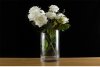 12X Wedding Clear Glass Cylinder Table Flower Vases 25x15cm