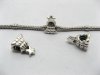 20 Nickel Plated European Thread Beads ac-sp493 20 Nickel Plated European Thread Beads ac-sp493