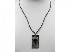5X Men's Necklaces with Stainless Steel Pendants ne-m66 5X Men's Necklaces with Stainless Steel Pendants ne-m66