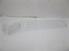10Pcs Transparent Slatwall Swivel Shoe Display Holder 10Pcs Transparent Slatwall Swivel Shoe Display Holder