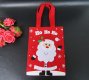 12Pcs Red Santa Claus Christmas Candy Bag Hand Bag Gift Bag
