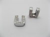 10 Fashion Rhinestone Letter "U" Beads Collar Charms 10 Fashion Rhinestone Letter "U" Beads Collar Charms
