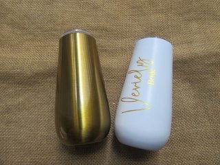 1Pc Tumbler Vacuum Cup Wine Cooler Tea Milk Flask Wedding Favor