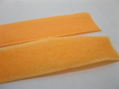 1Setx25M Orange Sewing Binding Wrap Hook&Loop Strap 25mm