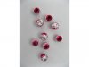 200 Rosy Aluminium Round European Beads dia.10mm be-a44 200 Rosy Aluminium Round European Beads dia.10mm be-a44