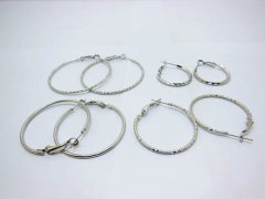 48Pairs New Hoop Lock Earrings Assorted 48Pairs New Hoop Lock Earrings Assorted