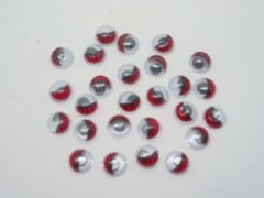 1000 Red Joggle Eyes /Movable Eyes With Eyelash 1000 Red Joggle Eyes /Movable Eyes With Eyelash