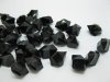 200X Black Acrylic Ice Pieces Stones Wedding Party 200X Black Acrylic Ice Pieces Stones Wedding Party