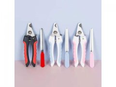 1Set Pet Nail Claw Grooming Tool Scissors Clippers Files 12x4cm