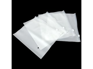 30Pcs Frosted Resealable Zip Lock Bag Plastic Bag 32x22cm