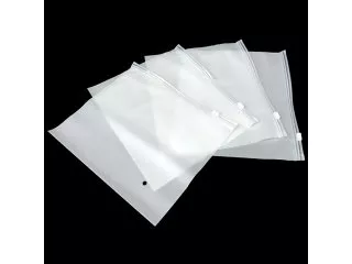 30Pcs Frosted Resealable Zip Lock Bag Plastic Bag 32x22cm