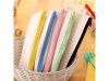 10 New Creative DIY Plain Canvas Pen & Pencil Bag Mixed