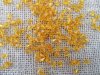 3600Pcs Orange Faceted Bicone Beads Jewellery Finding 6mm