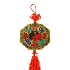 1Pc Hanging Feng Shui Bagua Mirror Protection & Energy Balance