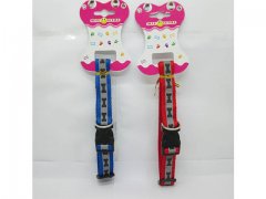 6Pcs Adjustable Reflective Nylon Dog Collars 2cm Mixed Color