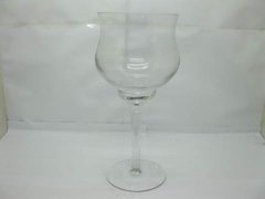 4X Clear Glass Stemmed Votive Candle Holder