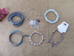 12Pcs Fashion Bracelet Bangles Various Design 12Pcs Fashion Bracelet Bangles Various Design