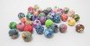 200 Fancy 12mm Polymer Clay Beads Finding Mixed