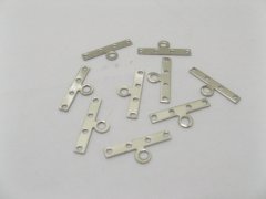 1000 Nickel 4-Strand Connector End Bars Jewellery Finding 1000 Nickel 4-Strand Connector End Bars Jewellery Finding
