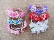 12Pcs Floral Bangle Bracelet Flower Randomly Design