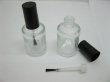 10x20Sets Empty Round Glass Nail Polish Bottle 5ml