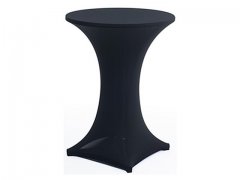 1Pc Black Cocktail Table Covers Stretch Dry Bar Spandex Cloth We 1Pc Black Cocktail Table Covers Stretch Dry Bar Spandex Cloth We