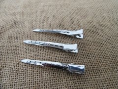24Sheets X 3Pcs Hair Clips Base Jewelry Finding 70mm Long 24Sheets X 3Pcs Hair Clips Base Jewelry Finding 70mm Long