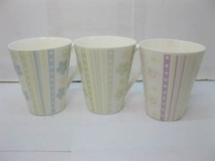 72pcs Flower & Stripe Ceramic Coffee Mug Tea Cup Mixed Color 72pcs Flower & Stripe Ceramic Coffee Mug Tea Cup Mixed Color