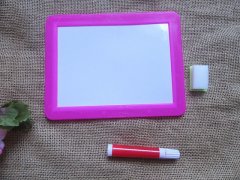 12Pcs Kids Mini White Board Wipe Dry with Marker and Erasers
